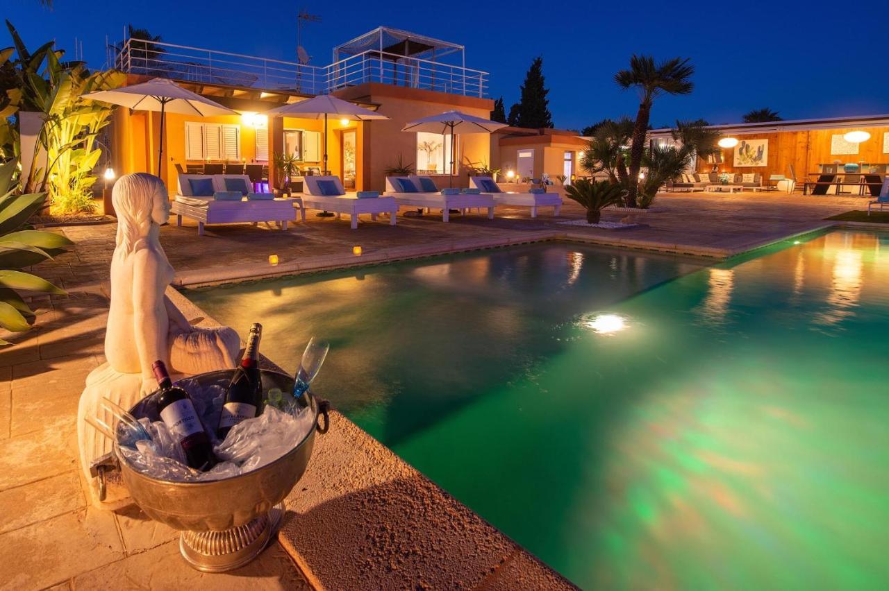 Serena Villa Sant Francesc de s'Estany ภายนอก รูปภาพ